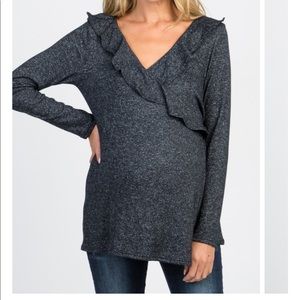 Pinkblush wrap sweater, maternity or non-maternity